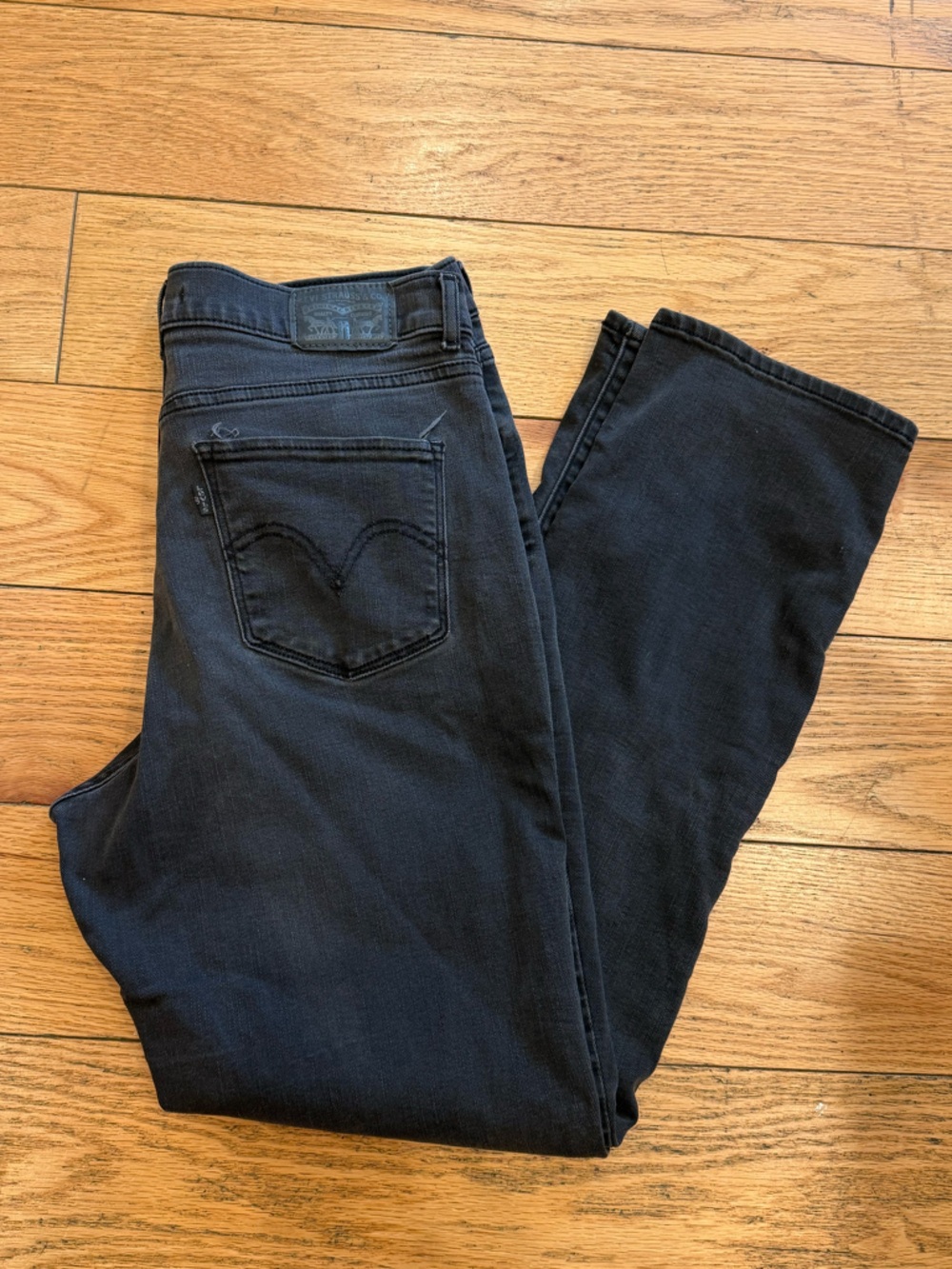 Levi's classic straight - faded black/ grey - size 30